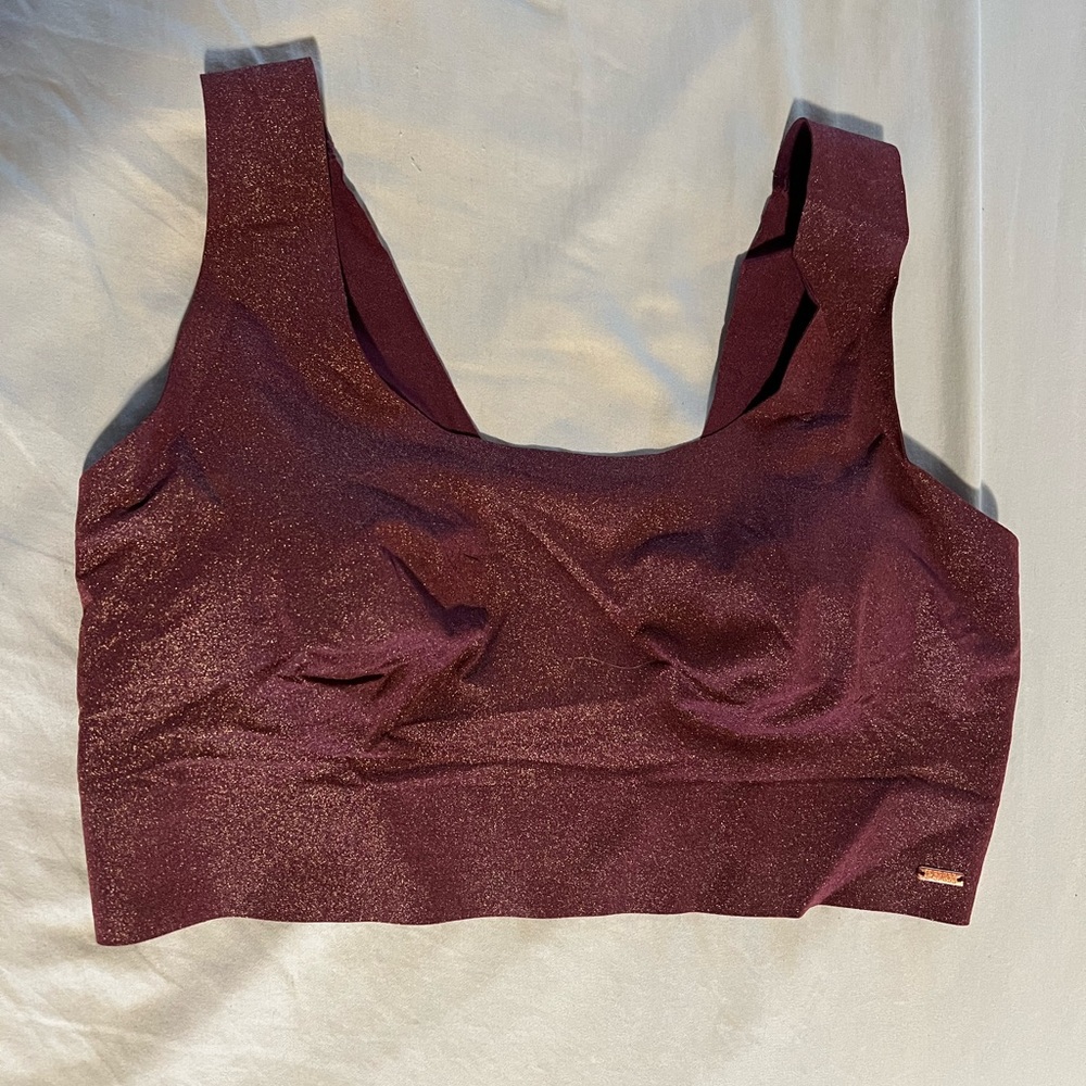 Victoria’s Secret sports bra.